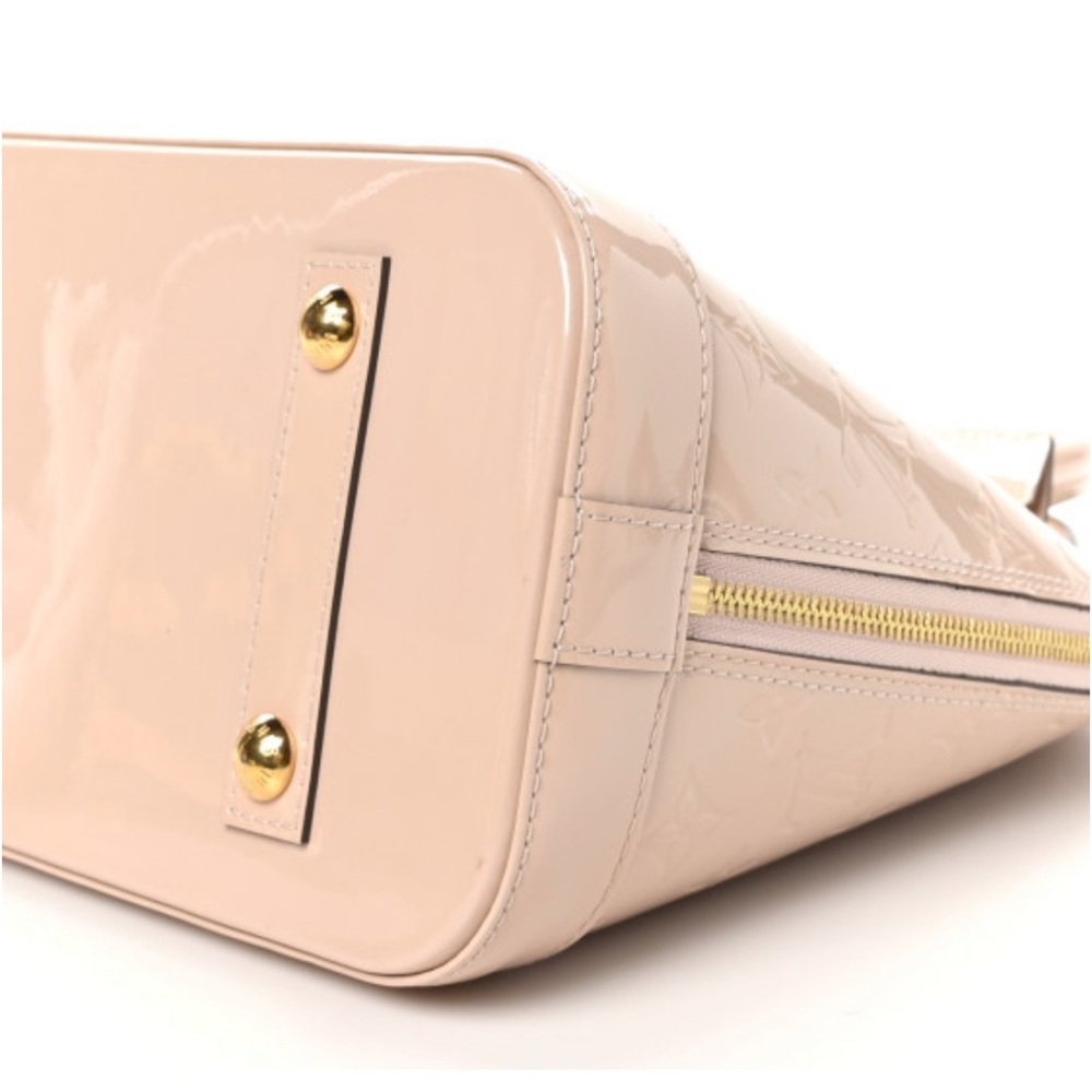 ❌SOLD❌ Louis Vuitton Alma PM Vernis Rose Angelique EUC - Picture 9 of 9